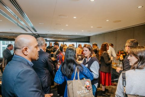Cuttleflow launch, 10 September 2026, Level 29, 25 Martin Place, Sydney — Guests arriving, Level 29 (photograph 01 of 15)